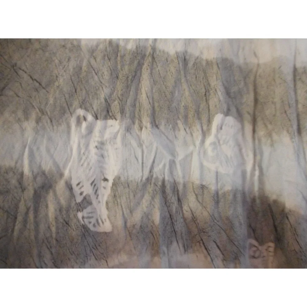 One Sz Fits Most Sleeveless Rayon Black fish Embroidered Tunic Top Tie Dye Batik - Picture 4 of 8